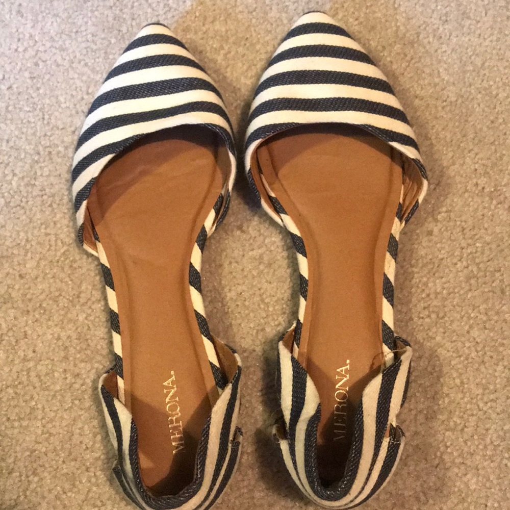 Striped flats